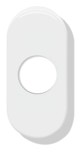 DRÜCKERROSETTE 315.23 R 50 STAHLBLAU 