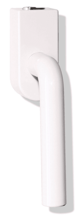 HEWI Fenstergriff 111FGA.6K,abschl.,ov.,7/35,DR,TBT,gl.,apfelgr.