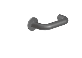 HEWI Türdrückerpaar, X-Ros., Edition matt bicolor Anthrazitgrau