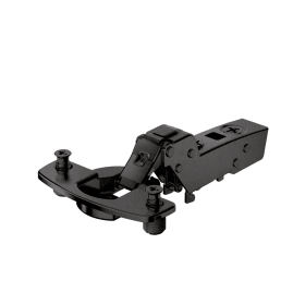 Hettich Dünntürschanier, Türdicke ab 10 mm, Öffnungswinkel 110°, schwarz