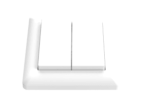 Format Wippschalter Push Power, 4 Fach