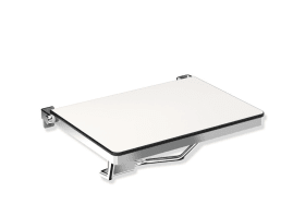 DUSCHKLAPPSITZ RECHTECKIG (USA) 900 CHROM B:26 INCH T:15 3/4 INCH