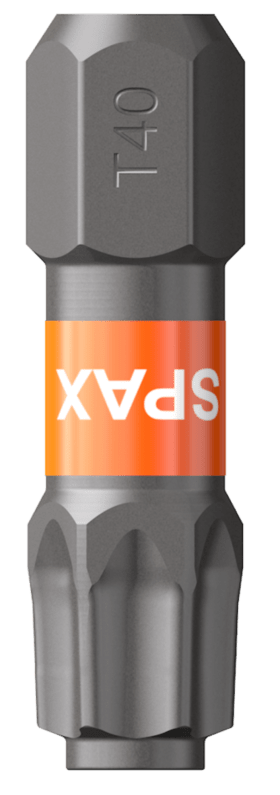 SPAX BIT T-STAR PLUS T40 25MM S 5ST 