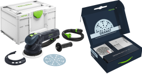 Festool Getriebe-Exzenterschleifer Rotex RO150 FEQ GR-Set P, 578181