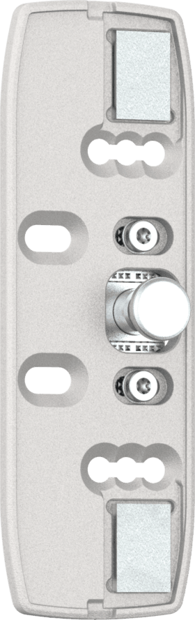 Maco  INSTINCT Schließteil für PVC 13V weißaluminium RAL 9006  503112