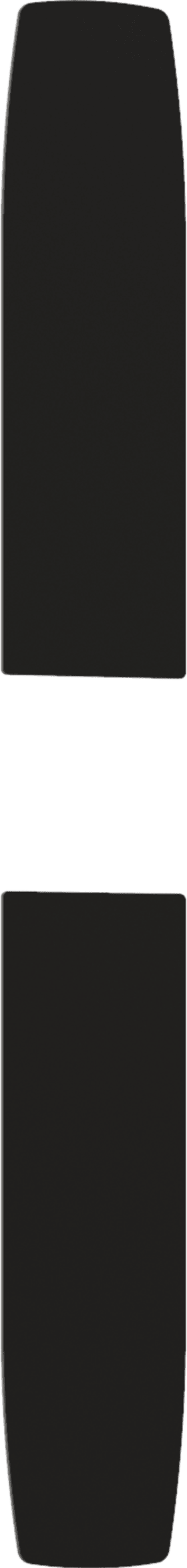 Maco  INSTINCT Schließteilabdeckung für Alu Tiefschwarz RAL 9005  504311