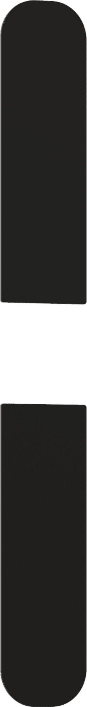 Maco  INSTINCT Schließteilabdeckung für Holz und Alu Tiefschwarz RAL 9005  504711