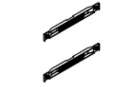 Vauth-Sagel Hochschrankauszug. TAL-Larder Frontbefestigung-Set. 300er. lavagrau