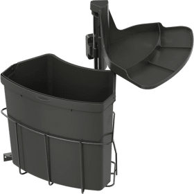 Vauth-Sagel Einbau-Abfallsammler Set. ENVI-Center 1. 400er. 1x18 l. lavagrau