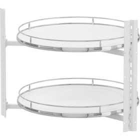 Vauth-Sagel Drehbeschlag COR-Wheel Pro. 800x800er. 2x 4/4 Boden. Premea. weiß chrom