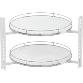 Vauth-Sagel Drehbeschlag COR-Wheel Pro. 900x900er. 2x 4/4 Boden. Premea. weiß chrom