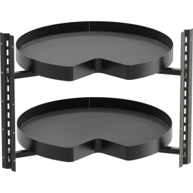 Vauth-Sagel Drehbeschlag COR-Wheel Pro. 800x800er. 2x 4/4 Boden. Planero lavagrau