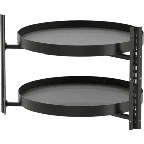 Vauth-Sagel Drehbeschlag COR-Wheel Pro. 900x900er. 2x 4/4 Boden. Planero lavagrau