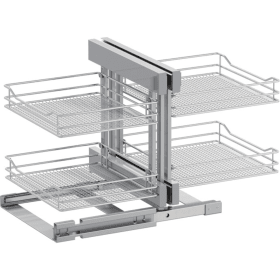 Vauth-Sagel COR-Flex. Korbset. 4x 1200er Premea. weiß chrom