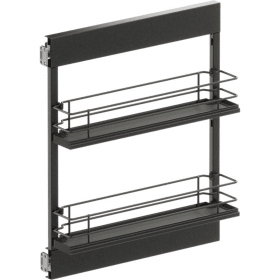 Vauth-Sagel Seitenwandauszug SUB-Side. Korbset. 2x 150er. Premea. lavagrau