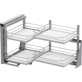 Vauth-Sagel COR-Fold. Korbset. 4x 900er. Premea. weiß chrom