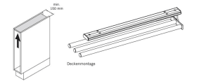 Vauth-Sagel Handtuch-Auszug-1-Armig. Länge: 310mm