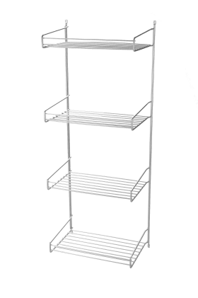 Vauth-Sagel Besenschrank-Halterung. Broom 2. chrom