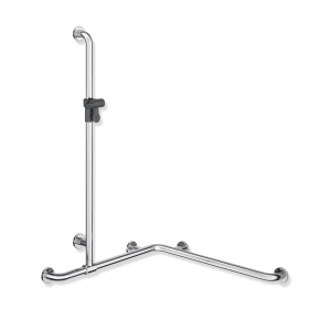 HEWI shower grab rail with adjustable shower holder bar 801.35.31054