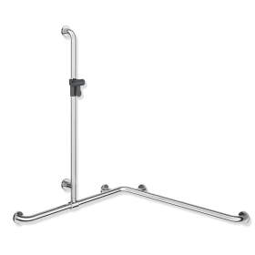 HEWI Shower handrail with adjustable shower holder bar 801.35.32054
