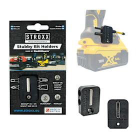 STROXX Stealthmounts komprimierter Bit Halter universal, schwarz