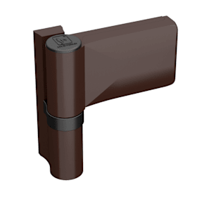 Dr. Hahn Aufschraubband KT-V 6R FIX P570,zweiteilig,15-20,RAL 8077/schwarz,KT-FIX