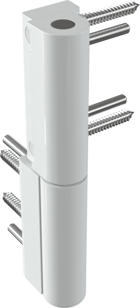 Dr. Hahn Rollenband KT-RN K721,zweiteilig,weiß,DIN Links-Rechts,verkehrsweiß,RAL 9016,Direktverschraubung