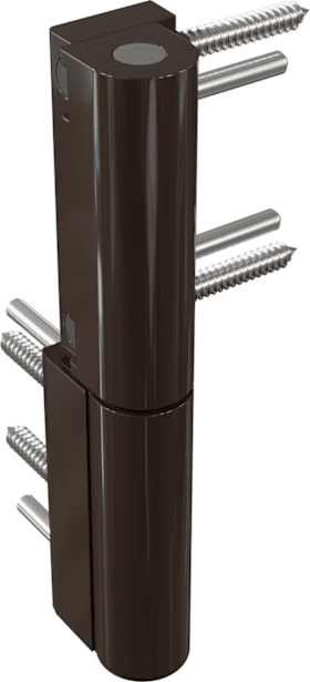 Dr. Hahn Rollenband KT-RN K721,zweiteilig,schwarz,DIN Links-Rechts,dunkelbraun,RAL 8077,Direktverschraubung