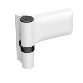 Dr. Hahn Aufschraubband KT-EV P207,zweiteilig,22-27,RAL 9016/weiß,Direktverschraubung,BF20