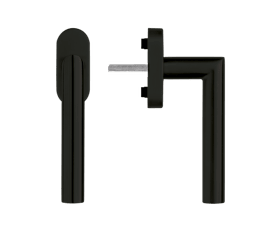 blaugelb Fenstergriff FGS 90°-Form Black Line