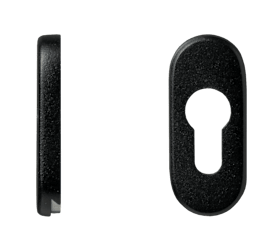 blaugelb Schieberosette PZ oval BNM Black Line