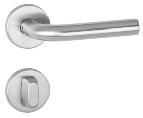 aptec Drückergarnitur BASIC 03 1803.KL/2073 KF,Ros.rd,WC/SS,8(6),ER,TS37-48