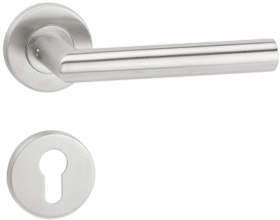 aptec Drückergarnitur BASIC 02 1802.KL/2073 MI,Ros.rd,PZ,8,ER,TS37-48