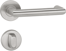 aptec Drückergarnitur BASIC 08 1808.KL/2073 MI,Ros.rd,WC/SS,8(8),ER,TS37-48