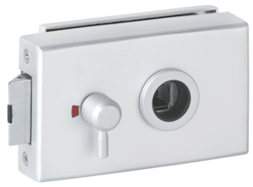 Hermat Ganzglastürschloss 6096.SLS,WC/SS,8mm,DR,F1,FlüFA