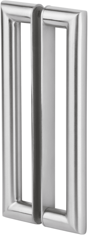 Hermat Stoßgriffpaar 8002/SKL,BA 200x20,L 220,ER