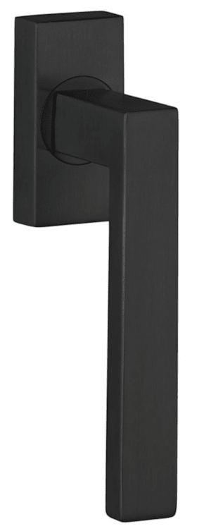 Hermat Fenstergriff WEST 1682.L/DK.KGL/KT,Stand.,eck,7/24/32+36/42,cl.bl.