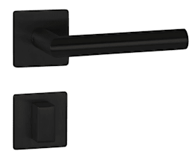 Hermat Drückergarnitur 1802/2611,Ros.,eck.,WC/S,8(8),class.black,TS 37-47