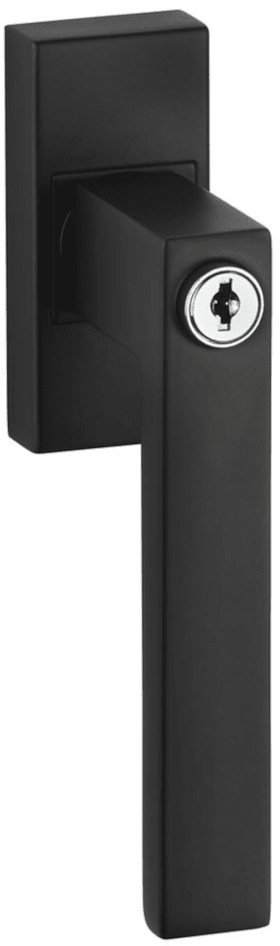 Hermat Fenstergriff West 1682.L/DKI.C/1627,abschl.,eck,7/36-42,gl.,cl.bl.