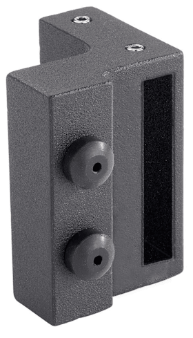 Hermat OT-Endstopper, 9030/9033/9034, für Schiebetür,einflügelig,Holz classic black ma.