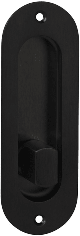 Hermat Muschelgriff 3657,120x40,mit Riegel,cl.black