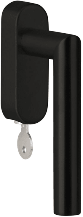 Hermat Fenstergriff Basic 02 1802/DKSI,abschl.,ov.,7/36,gl.,cl.bl.