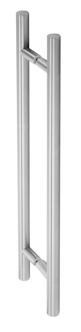 Hermat Stoßgriffpaar 8000,BA 400,L 600,Ø 30,H 75,cl.bl. ma