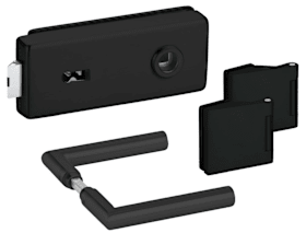 Hermat Ganzglastürschloss 6082/6325/1802,BB,8mm,ähnlich RAL 9005,FlüFA