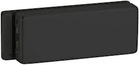 Hermat Ganzglas Gegenkasten GENOVA 6084.GKP, DL-R, schwarz