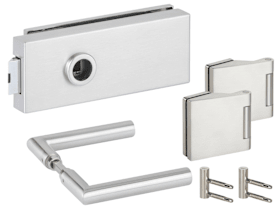 Hermat Ganzglastürschloss 6071/1802/HZ,UG,8mm,ER-Optik,FlüFA