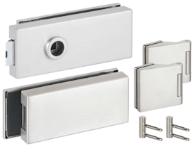 Hermat Ganzglastürschloss 6071/6325.GKP,UG,8mm,ER-Optik,FlüFA