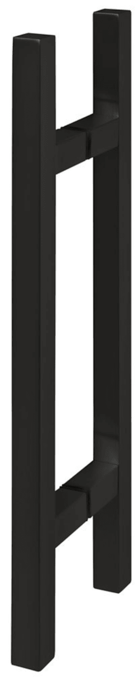 Hermat Stoßgriffpaar 8031,BA 400,L 600,Ø 25x25,H 75,cl.bl. ma