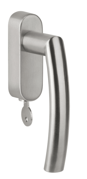 Hermat Fenstergriff BASIC 07 1807/DKSI,abschl.,eck,7/42,gl.,ER