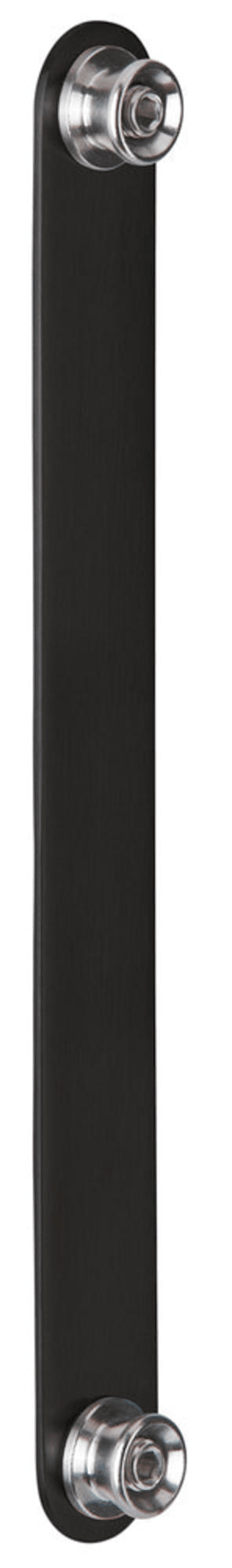 Hermat Stoßgriffpaar 8013/SKL,BA 200,L 225,Ø 25x15,H 45,cl.bl.